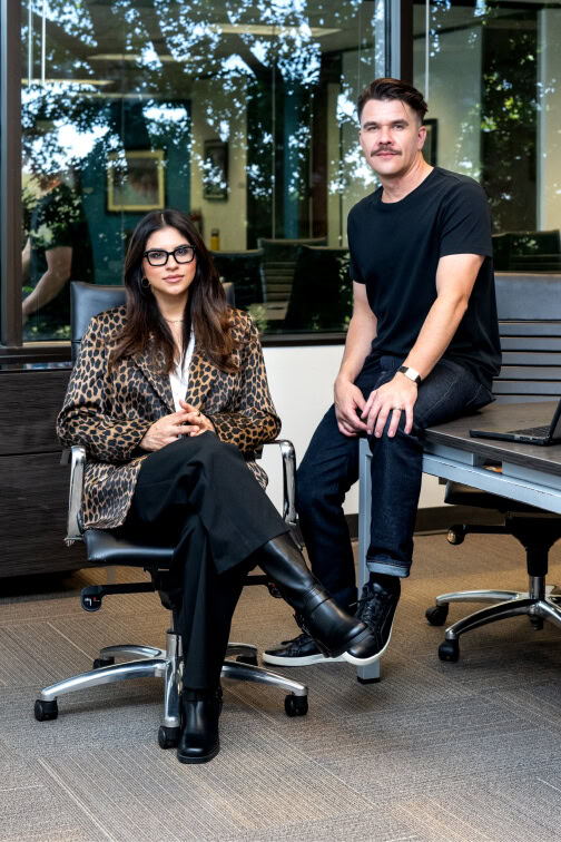 Disrupt PR co founders.