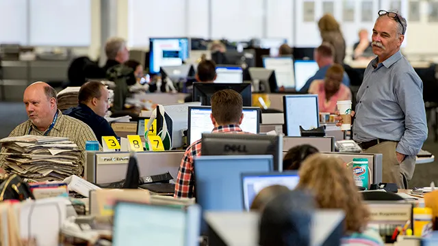 Newsroom journalists